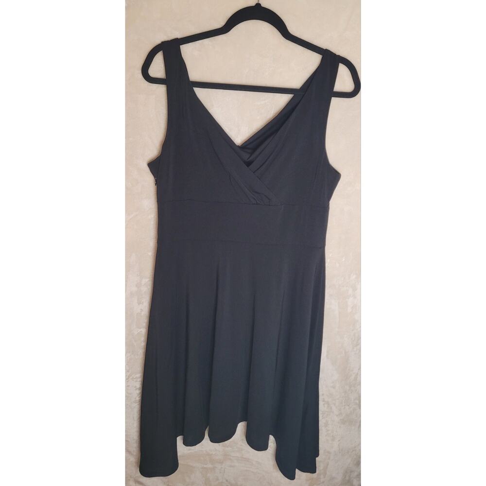 Women's Kenneth Cole Jersey Knit Sleveless Fit And Flare Cocktail Dress Size L